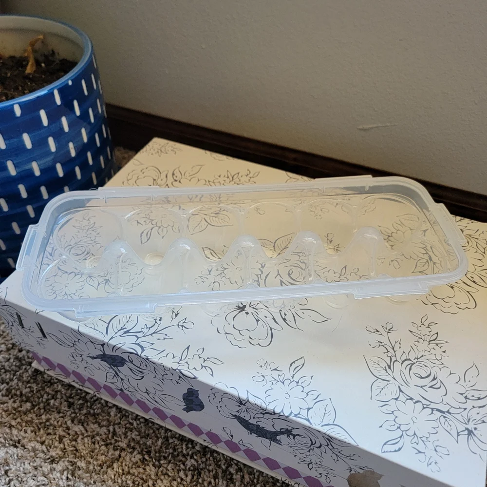 Plastic Egg saver with lid